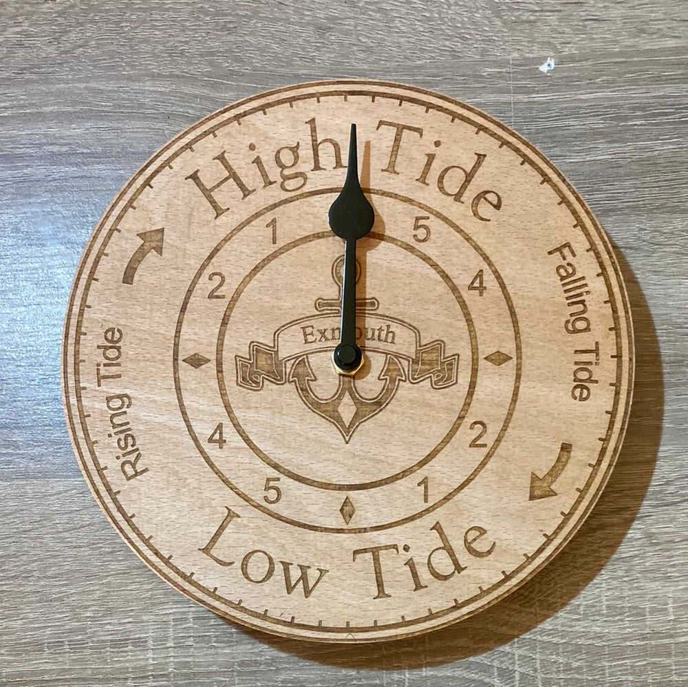 
                  
                    Tide Clocks (personalised place name, made to order)
                  
                