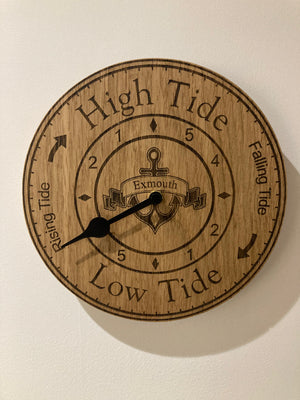 
                  
                    Tide Clocks (personalised place name, made to order)
                  
                